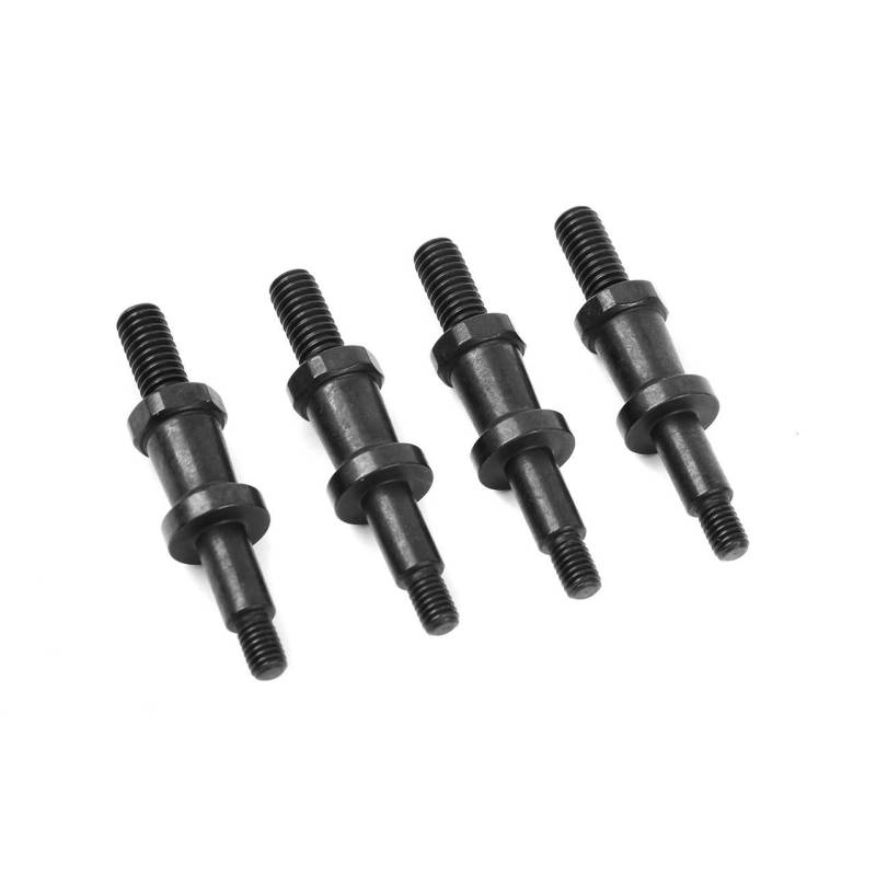 Tornillo soporte amortiguador acero 4 piezas Team Corally. Ref. C-00180-148