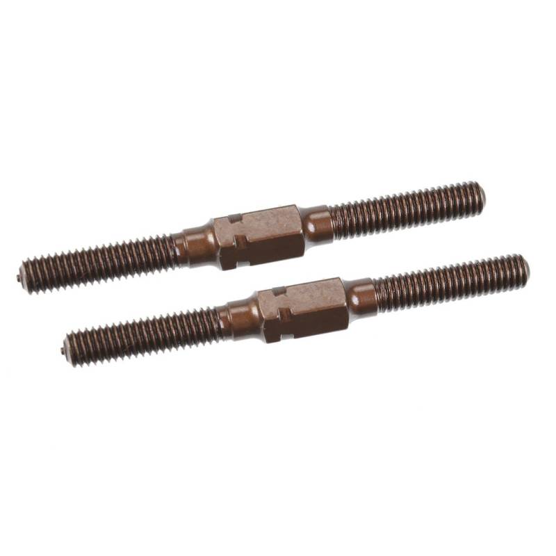 Tirante roscado M3 35 mm acero 2 piezas Team Corally. Ref. C-00180-129-3