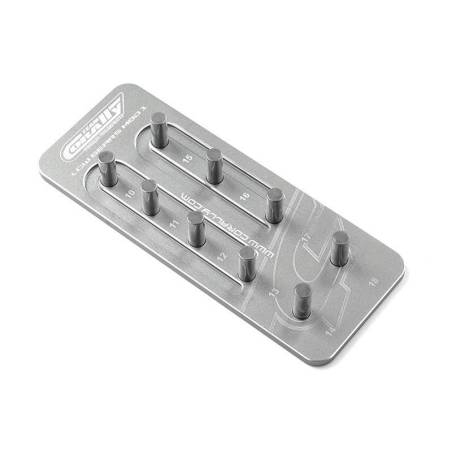 Base para piñones 1/8 Team Corally. Ref. C-16201