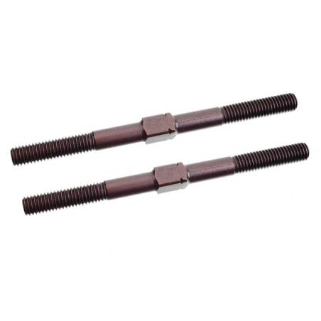Link tirante M5 70 mm acero 2 piezas Team Corally. Ref. C-00180-892