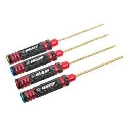 Set herramientas 1,5 2,0 2,5 3,0 mm Team Corally. Ref. C-16185