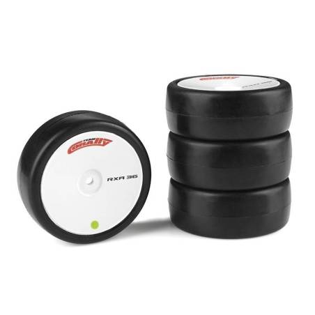 Ruedas asfalto 32 shore V2 Team Corally. Ref. C-14753-32