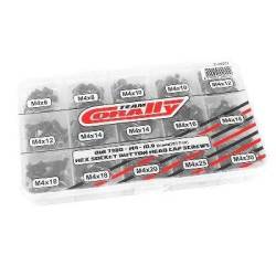 Conjunto tornillos M4 Team Corally. Ref. C-38501
