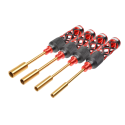 Set herramientas Platinum Pro 4,0 5,5 7,0 8,0 mm Team Corally. Ref. C-16470