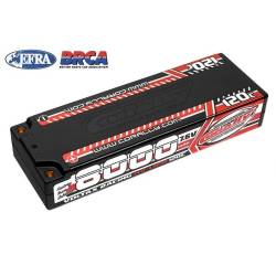 Batería LiPo HV Voltax 120C 6400 mAh 7,6 V LCG Stick 2S Team Corally. Ref. C-49610