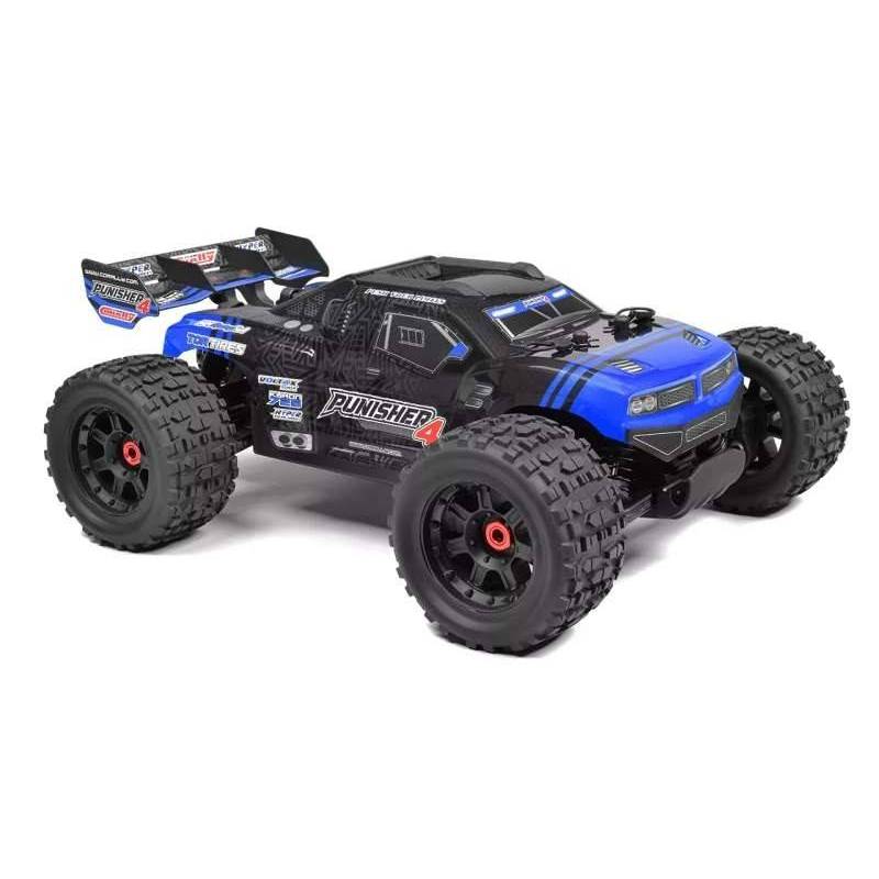Punisher 4 RTR azul sin batería sin cargador Team Corally. Ref. C-00292-B