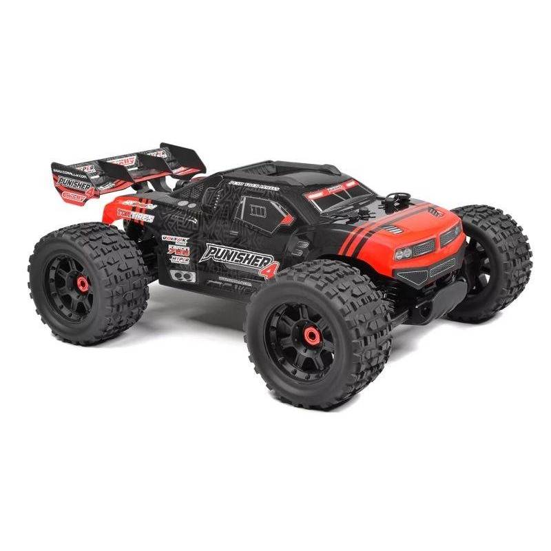 Punisher 4 RTR rojo sin batería sin cargador Team Corally. Ref. C-00292-R