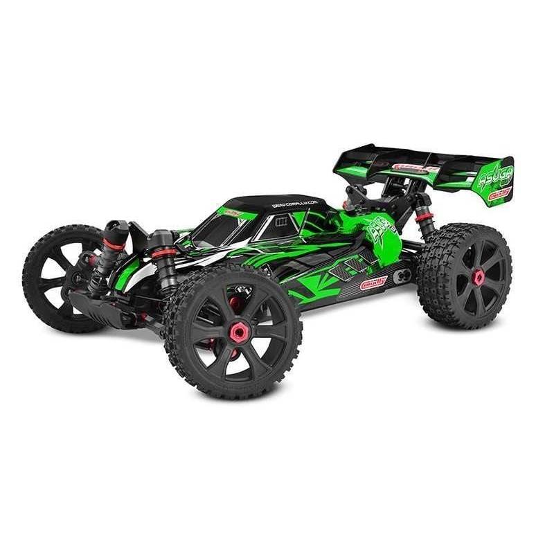 Asuga XLR 6S RTR verde sin batería sin cargador Team Corally. Ref. C-00288-G