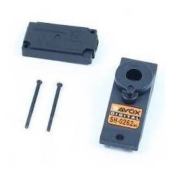 Caja Superior e Inferior + 4 Tornillos Servo SH0262MG Savox. Ref CASE-SH0262MG