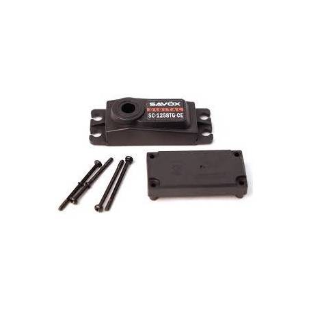 Caja Superior e Inferior + 4 Tornillos Servo SC1258TG-CE Savox. Ref CASC1258TG-CE