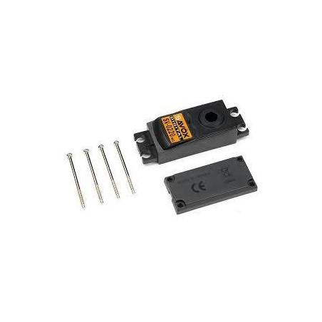 Caja Superior e Inferior + 4 Tornillos Servo SV0220MG Savox. Ref CASE-SV0220MG