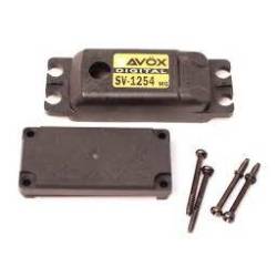 Caja Superior e Inferior + 4 Tornillos Servo SV1254MG Savox. Ref CASE-SV1254MG