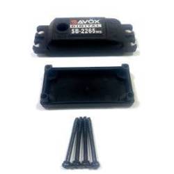 Caja Superior e Inferior + 4 Tornillos Servo SB2265MG Savox. Ref CASESB-2265MG