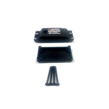 Caja Superior e Inferior + 4 Tornillos Servo SB2265MG Savox. Ref CASESB-2265MG