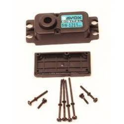 Caja Superior e Inferior + 4 Tornillos Servo SW1211SG Savox. Ref CASE-SW1211SG