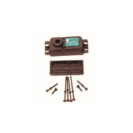 Caja Superior e Inferior + 4 Tornillos Servo SW1211SG Savox. Ref CASE-SW1211SG