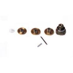 Piñonería + Rodamientos Servo SH0261MG Savox. Ref SG-SH0261MG