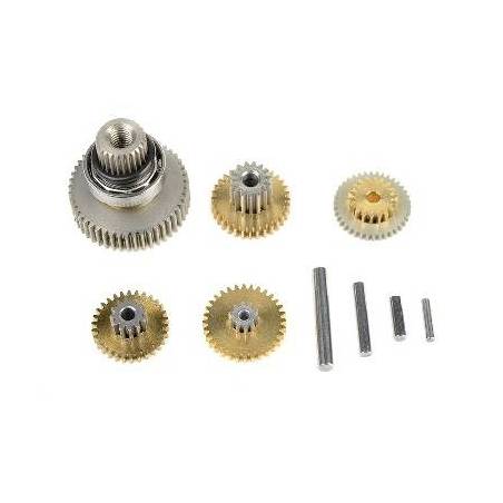 Piñonería + Rodamientos Servo SB2263MG Savox. Ref SG-SB2263MG