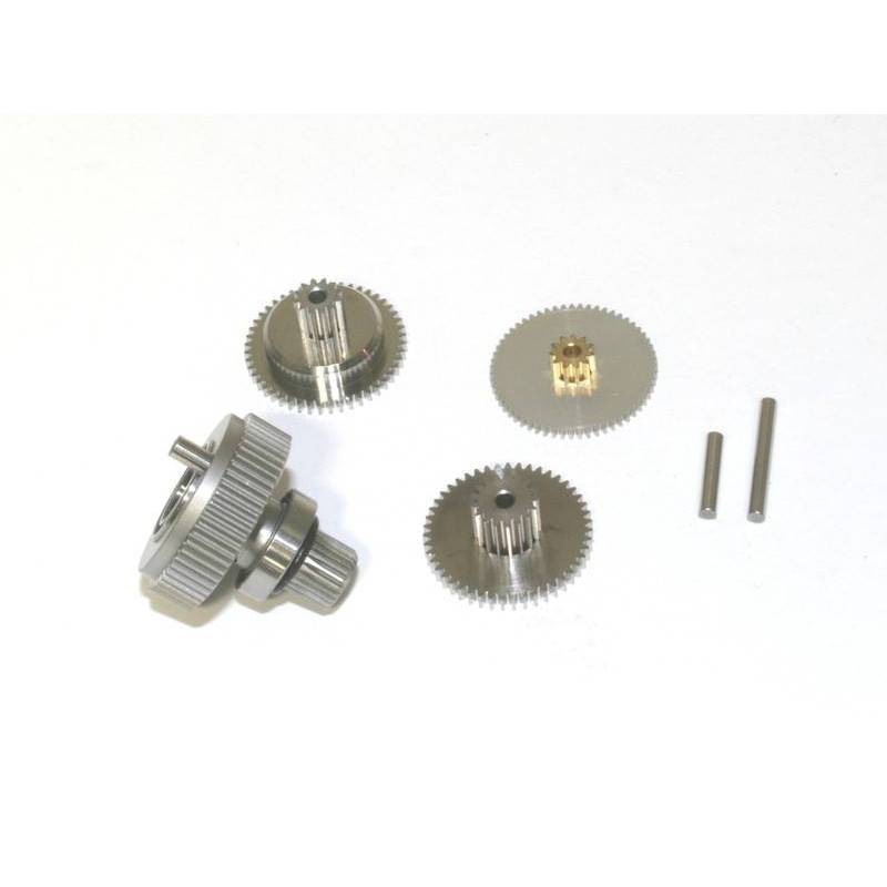 Piñonería + Rodamientos Servo SA1256TG Savox. Ref SG-SA1256TG