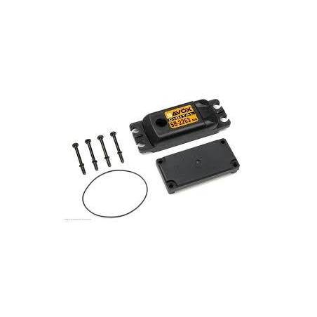 Caja Superior e Inferior + 4 Tornillos Servo SB2263MG Savox. Ref CASE-SB2263MG
