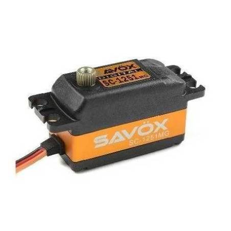 Servo SC-1251MG+ Savox. Ref SC-1251MG+