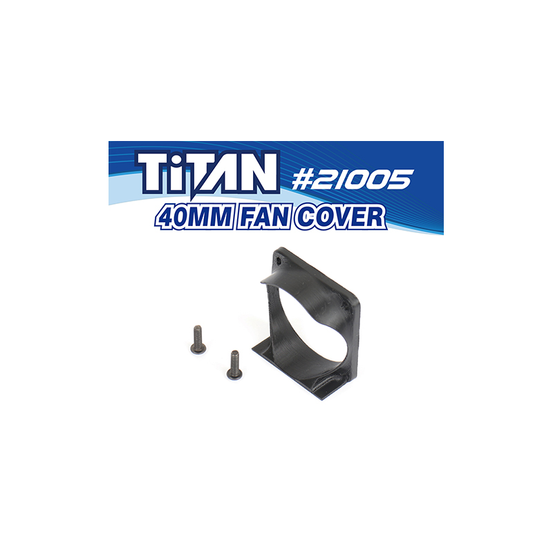 Cubre ventilador motor 40 mm Team Titan. Ref 21005