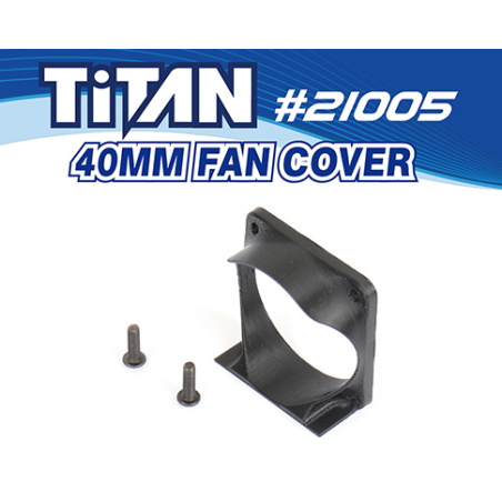 Cubre ventilador motor 40 mm Team Titan. Ref 21005