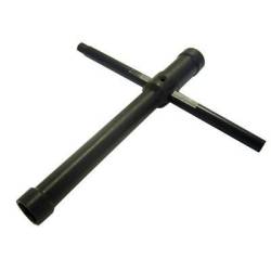 Llave bujías cuello largo volante inercia Team Titan. Ref 15002