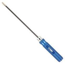 Destornillador plano 4.0 x 150 mm especial carburación Team Titan. Ref 12402