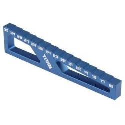 Medidor altura y droop 1/8 off-road Team Titan. Ref 30109