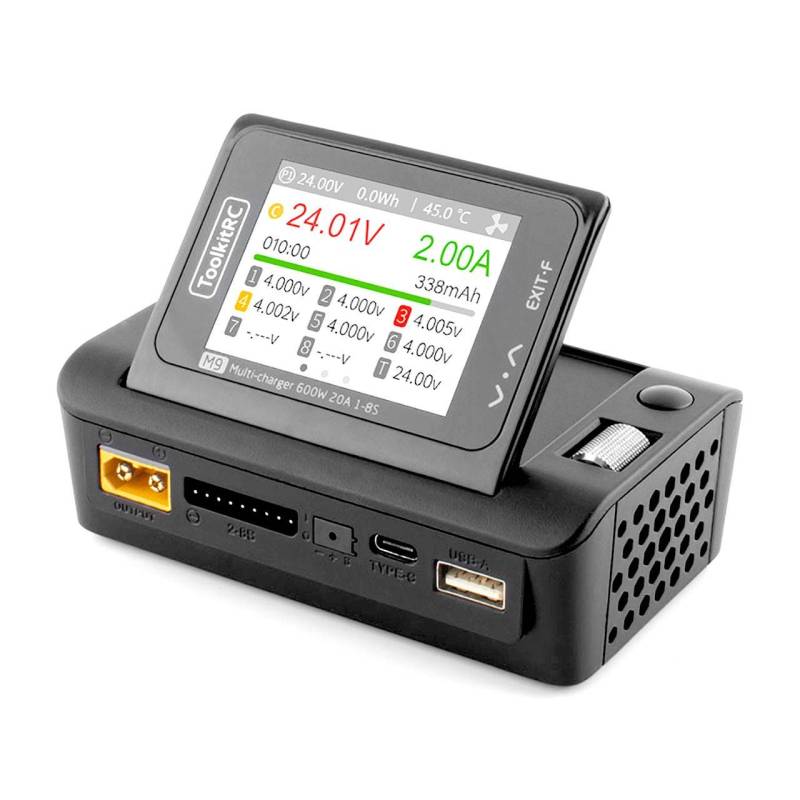 DC Charger M9 LiPo 1-8S 20A 7-35V ToolkitRC