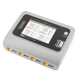 Cargador AC/DC Q4AC LiPo 1-4S 5A 4 canales ToolkitRC