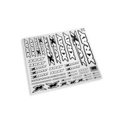 Pegatinas carrocería Xray blanco Xray 397311