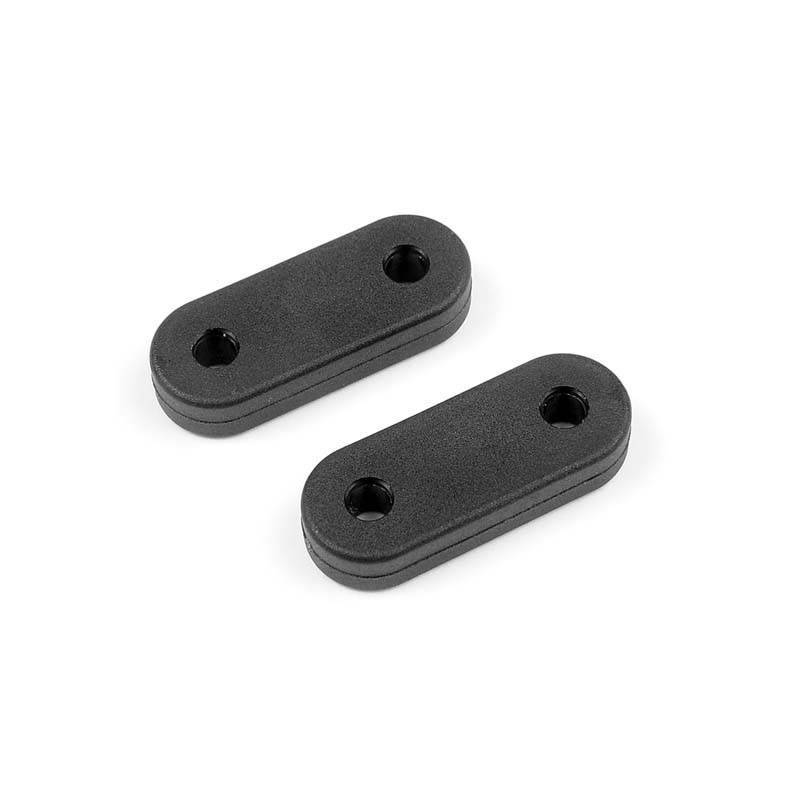 Placa ajuste alerón trasero (2) Xray 353530