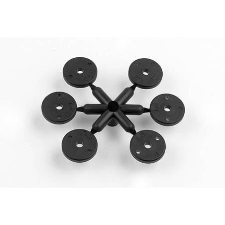 Set pistones amortiguador duros (2) Xray 358035