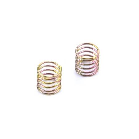 Front coil spring 4 mm pin C0.7 gold (2) Xray 372192