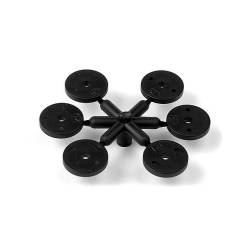 Set pistones amortiguador ancho (2) Xray 358036