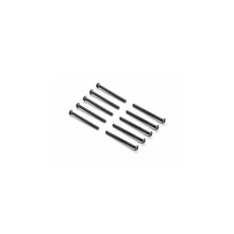 Tornillo hexagonal cabeza botón M3x35 (10) Xray 902335