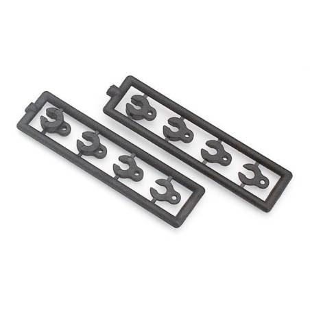Caster clips set 4+3+2+1mm (2) Xray Ref. 302080