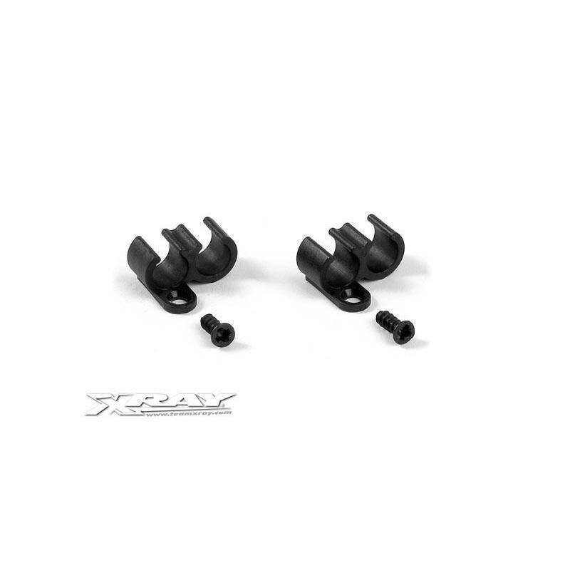 Soporte tubos composite fuel tank (2) Xray 358941