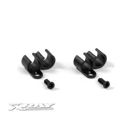 Soporte tubos composite fuel tank (2) Xray 358941