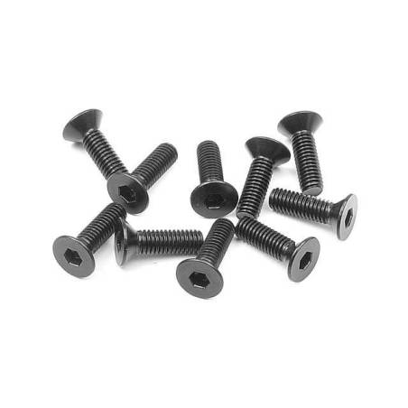 Tornillo Allen cabeza avellanada M3x10 (10) Xray 903310