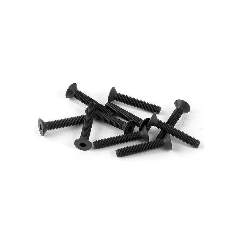 Tornillo Allen cabeza avellanada M3x18 (10) Xray 903318