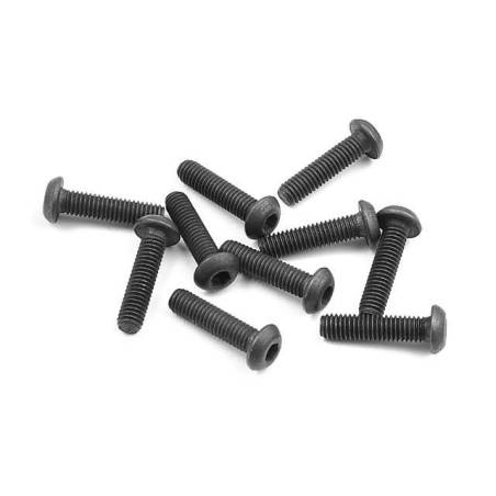 Tornillo hexagonal cabeza botón M3x12 (10) Xray 902312
