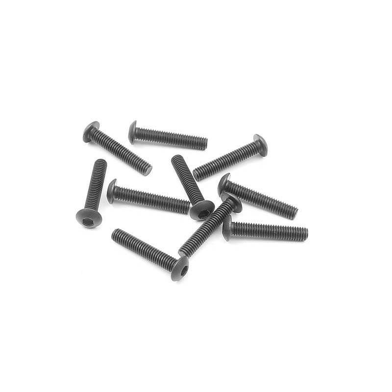 Tornillo hexagonal cabeza botón M3x16 (10) Xray 902316