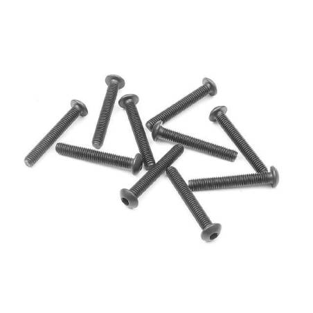 Tornillo hexagonal cabeza botón M3x20 (10) Xray 902320