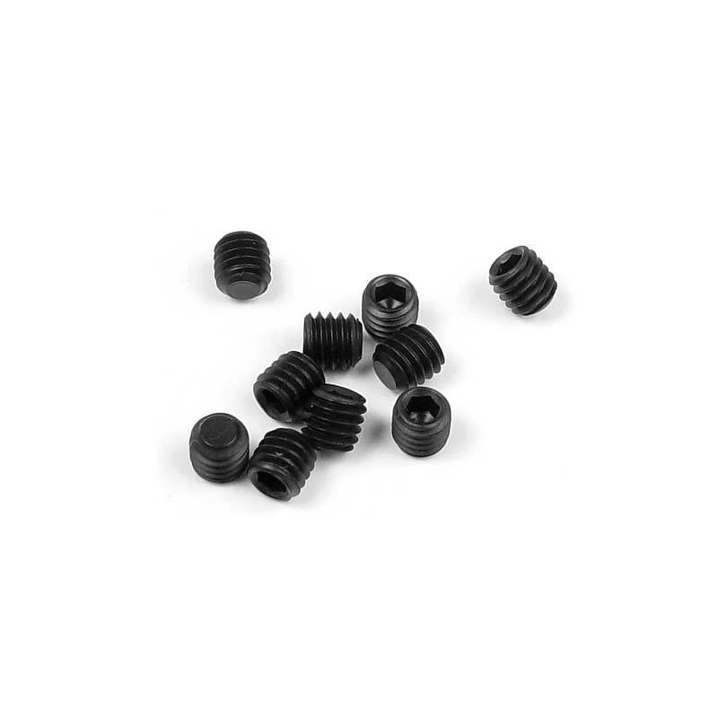 Tornillo hexagonal prisionero M4x4 (10) Xray 901404