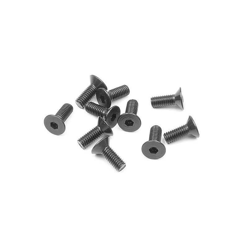 Tornillo hexagonal SFH M3x8 (10) Xray 903308