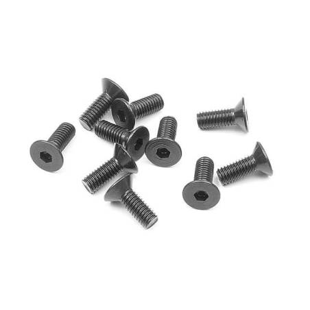 Tornillo hexagonal SFH M3x8 (10) Xray 903308