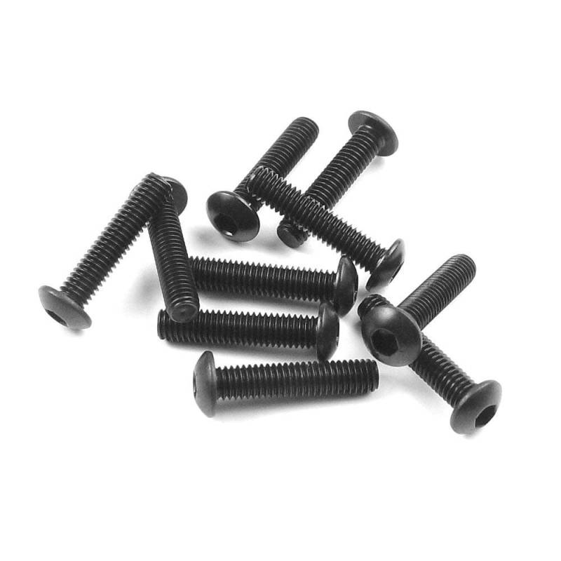 Tornillo hexagonal cabeza botón M3x14 (10) Xray 902314